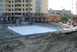 Thermal insulation of the roof parking with monolithic foam concrete and waterproofing PVC membrane by SIKA technology - Foam Concrete Industrial Technologies