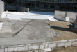 Thermal insulation of the roof parking with monolithic foam concrete and waterproofing PVC membrane by SIKA technology - Foam Concrete Industrial Technologies
