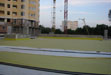 Thermal insulation of the roof parking with monolithic foam concrete and waterproofing PVC membrane by SIKA technology - Foam Concrete Industrial Technologies