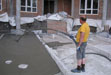 Thermal insulation of the roof parking with monolithic foam concrete and waterproofing PVC membrane by SIKA technology - Foam Concrete Industrial Technologies