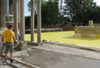 Thermal insulation of the roof parking with monolithic foam concrete and waterproofing PVC membrane by SIKA technology - Foam Concrete Industrial Technologies