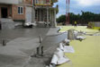 Thermal insulation of the roof parking with monolithic foam concrete and waterproofing PVC membrane by SIKA technology - Foam Concrete Industrial Technologies